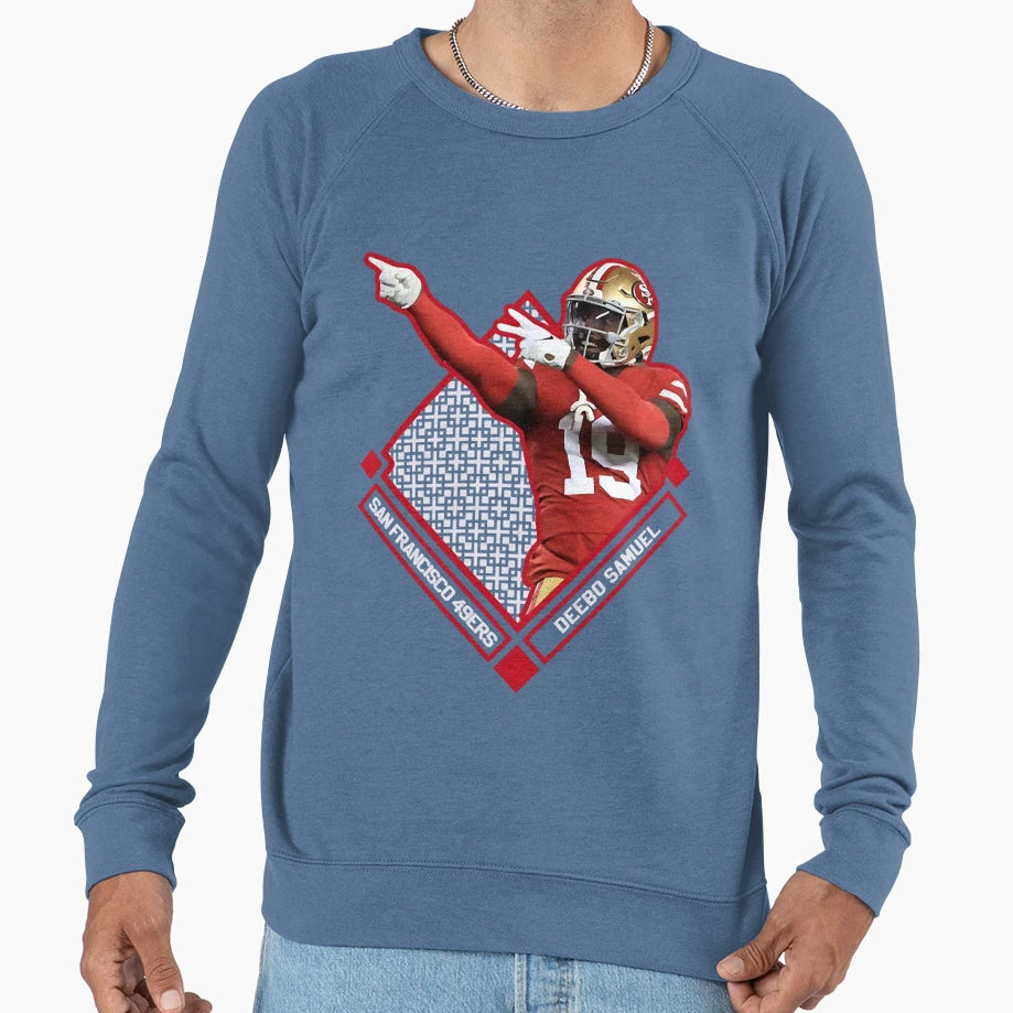 Deebo Sport Samuel San Francisco Sweatshirt - Aesthetic Graphic Men Women - T-Shirt, Sweatshirt, Hoodie