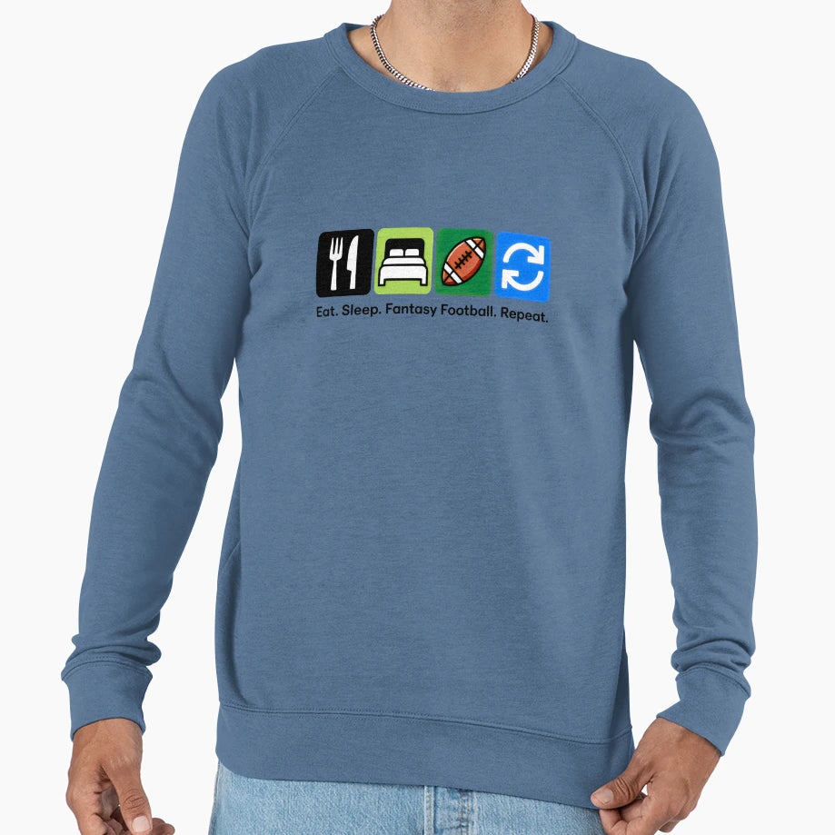 Minimalist Fantasy Football Sweatshirt - Casual Everyday Wear Unisex - T-Shirt, Sweatshirt, Hoodie