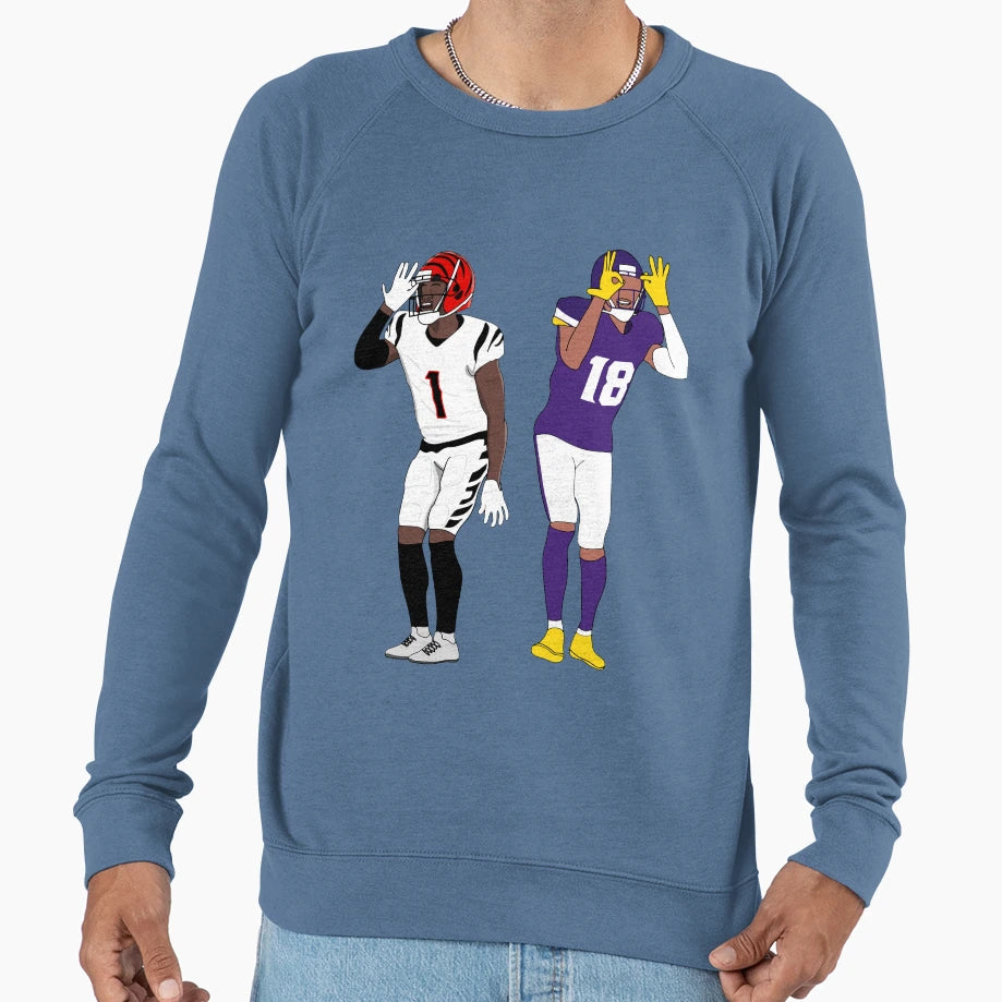 Griddy Duo Sweatshirt - Novelty Apparel Men Women - T-Shirt, Sweatshirt, Hoodie