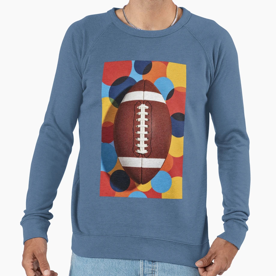 Football Artistry Sweatshirt - Aesthetic Graphic Men Women - T-Shirt, Sweatshirt, Hoodie