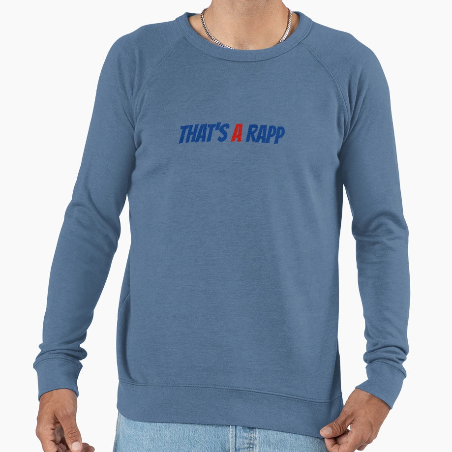 Thats Rapp Sweatshirt - Aesthetic Graphic Men Women - T-Shirt, Sweatshirt, Hoodie