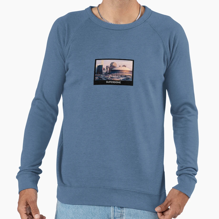 Superdome Black Sweatshirt - Casual Everyday Wear Unisex - T-Shirt, Sweatshirt, Hoodie