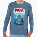 Ghost Papa Sweatshirt - Unique Graphic Men Women - T-Shirt, Sweatshirt, Hoodie