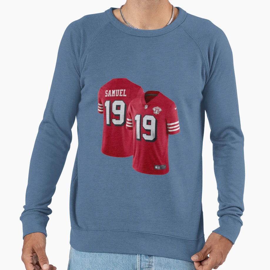 DS Jersey Samuel Sweatshirt - Minimalist Print for Adults - T-Shirt, Sweatshirt, Hoodie