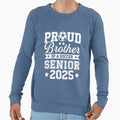 Proud Brother Soccer Ball Senior Sweatshirt - Aesthetic Graphic Men Women - T-Shirt, Sweatshirt, Hoodie