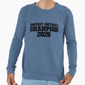 Fantasy Football Champion 2026 Sweatshirt - Minimalist Print for Adults - T-Shirt, Sweatshirt, Hoodie
