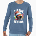 Football American Santa Sweatshirt - Minimalist Print for Adults - T-Shirt, Sweatshirt, Hoodie