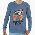 Houston 2026 Space Shuttle Football V18 T-Shirt - Aesthetic Graphic Unisex - T-Shirt, Sweatshirt, Hoodie