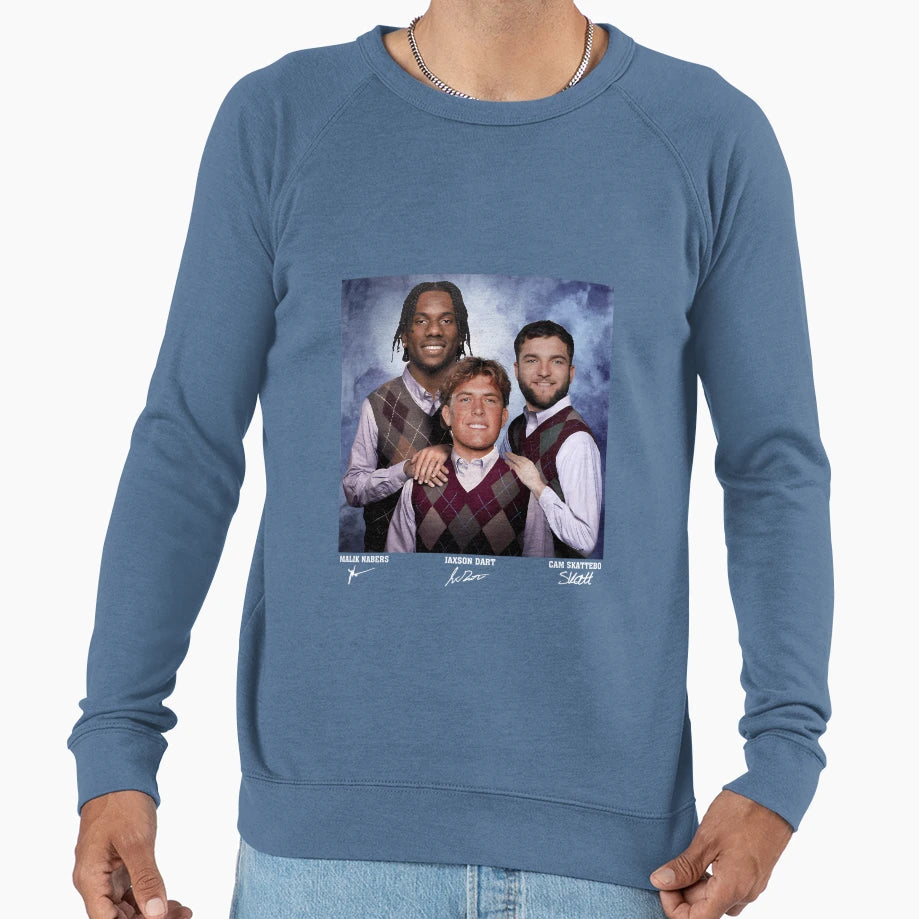 Jaxson Dart Cam Skattebo Malik Sweatshirt - Streetwear Style Men Women - T-Shirt, Sweatshirt, Hoodie