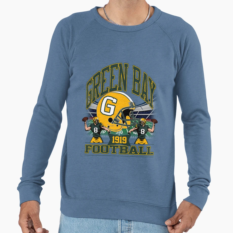 Green Bay Football Gridiron Legacy Sweatshirt - Novelty Apparel Men Women - T-Shirt, Sweatshirt, Hoodie
