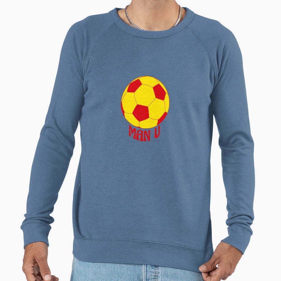 Manchester United Sweatshirt - Fun Novelty Design for Adults - T-Shirt, Sweatshirt, Hoodie