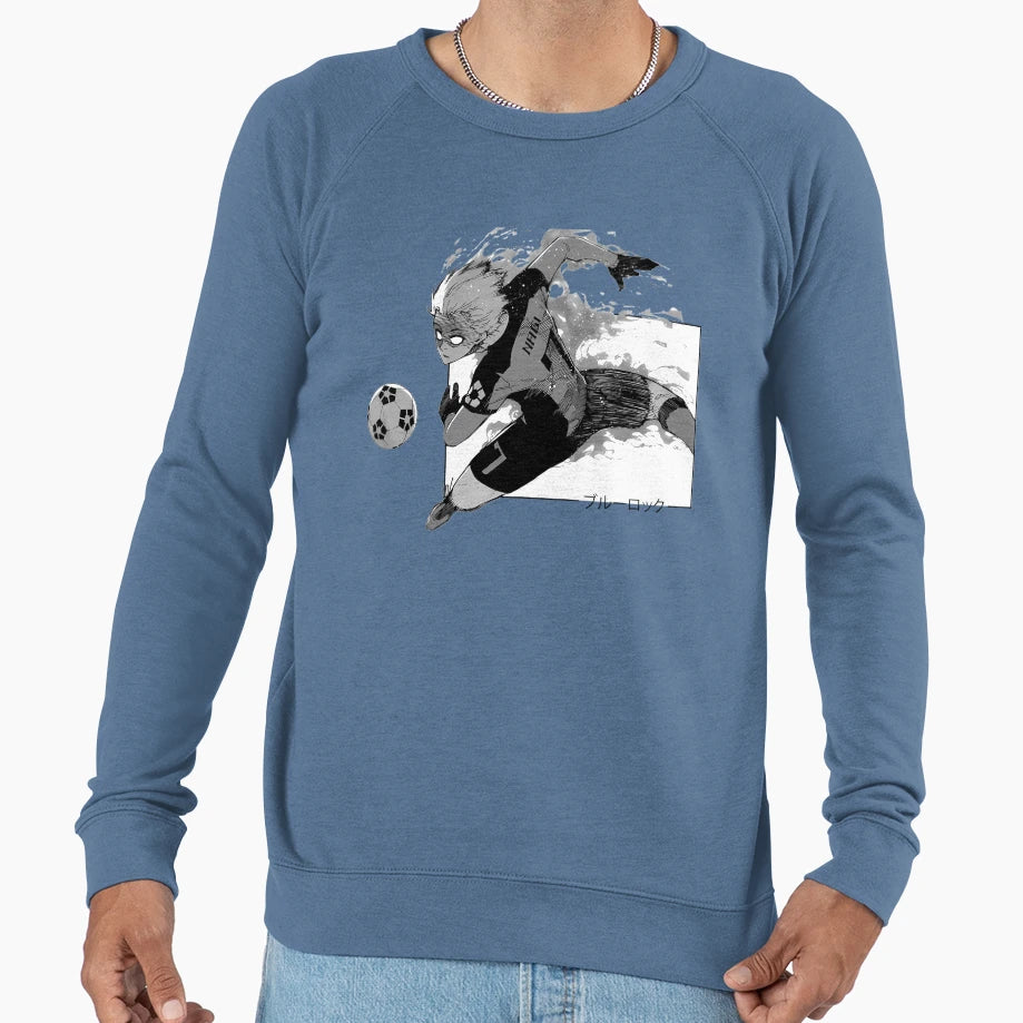 Blue Lock Nagi Sweatshirt - Aesthetic Graphic for Adults - T-Shirt, Sweatshirt, Hoodie