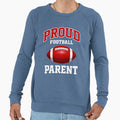 Proud Football Parent Game Day Sweatshirt - Aesthetic Graphic Unisex - T-Shirt, Sweatshirt, Hoodie