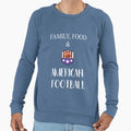 Family Food And American Football Sweatshirt - Custom Art Print Unisex - T-Shirt, Sweatshirt, Hoodie