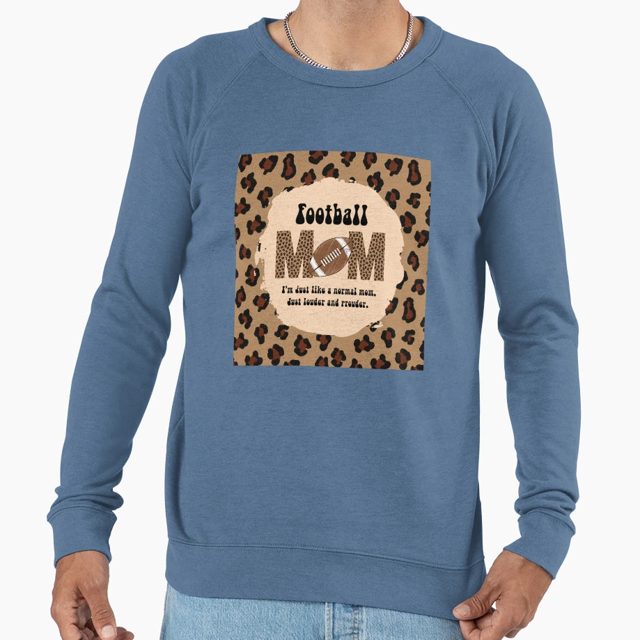 Football Mom Sweatshirt - Aesthetic Graphic Unisex - T-Shirt, Sweatshirt, Hoodie