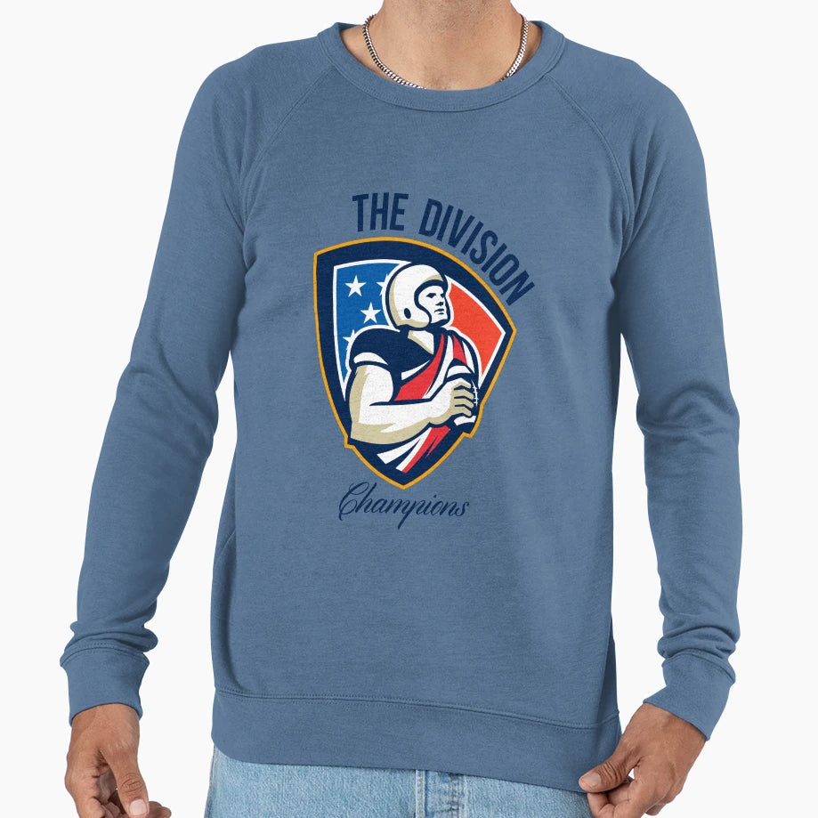 American Football Quarterback Sweatshirt - Minimalist Print for Adults - T-Shirt, Sweatshirt, Hoodie