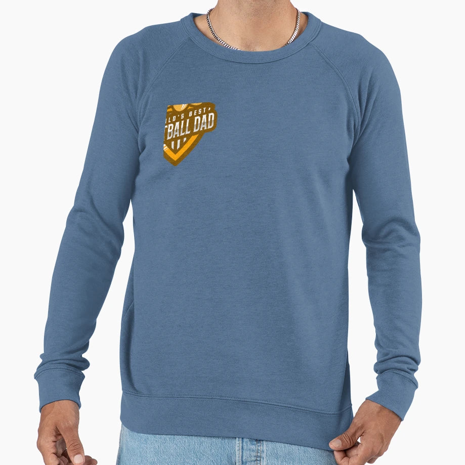 Worlds Best Football Dad Sweatshirt - Streetwear Style Unisex - T-Shirt, Sweatshirt, Hoodie