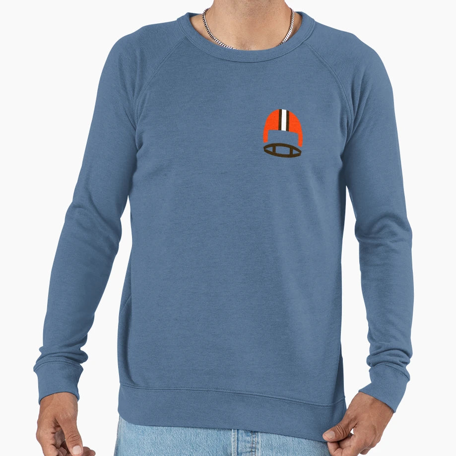 Cleveland Football Helmet Sweatshirt - Trendy Graphic Men Women - T-Shirt, Sweatshirt, Hoodie