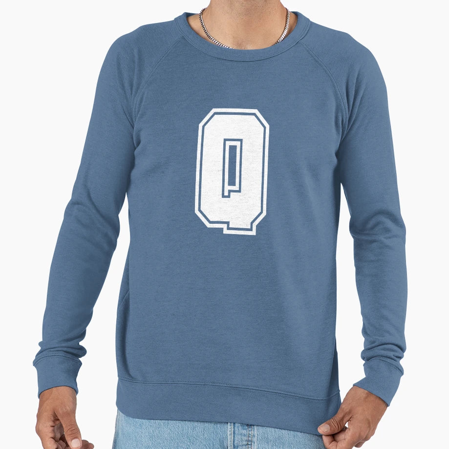 Letter Q Sweatshirt - Novelty Apparel for Adults - T-Shirt, Sweatshirt, Hoodie