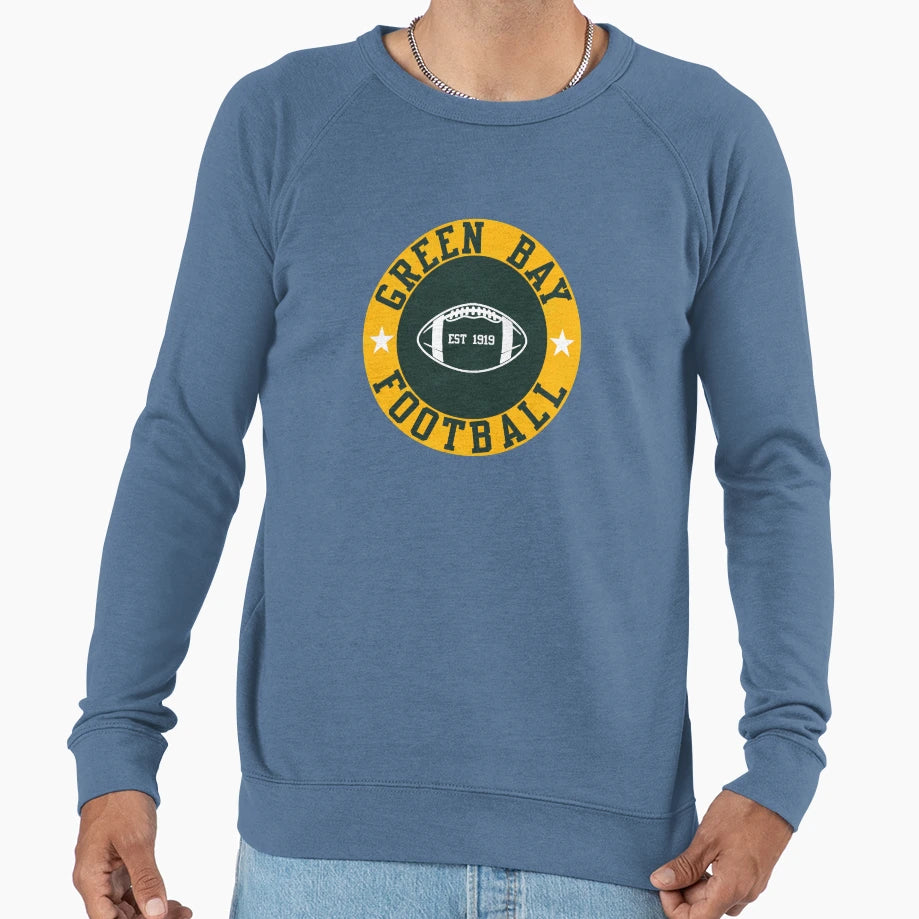 Green Bay Football Sweatshirt - Graphic Print Unisex - T-Shirt, Sweatshirt, Hoodie