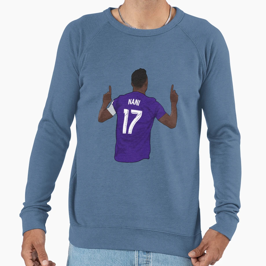 Nani 17 Orlando City Sweatshirt - Minimalist Print Men Women - T-Shirt, Sweatshirt, Hoodie