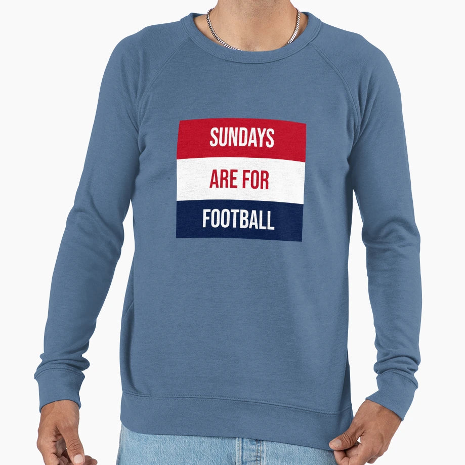 Sundays Are Football Sweatshirt - Unique Graphic Unisex - T-Shirt, Sweatshirt, Hoodie
