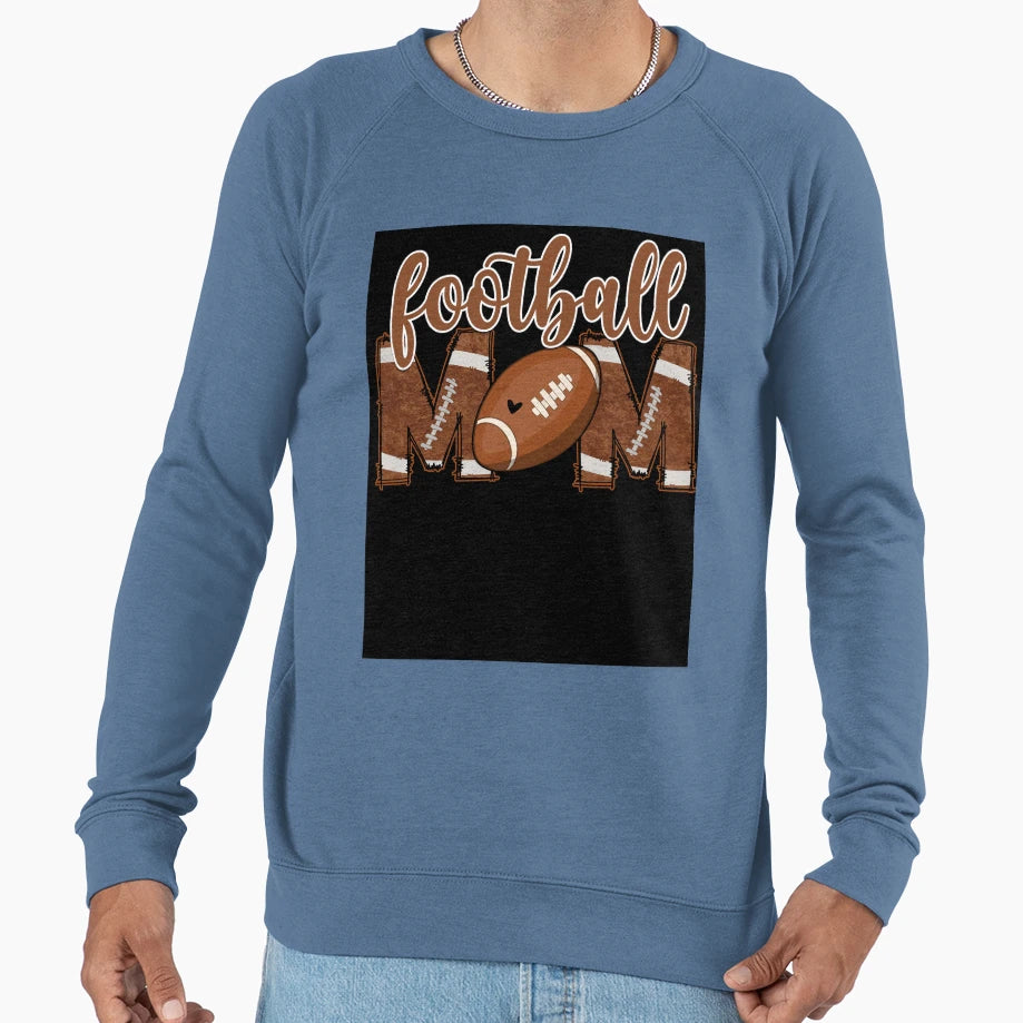 Football Mom 2 Sweatshirt - Custom Art Print for Adults - T-Shirt, Sweatshirt, Hoodie