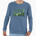 Breast Cancer Awareness Football Mom Sweatshirt - Minimalist Print Unisex - T-Shirt, Sweatshirt, Hoodie