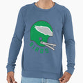Birds Damgoodgame Lid Logo Sweatshirt - Minimalist Print for Adults - T-Shirt, Sweatshirt, Hoodie
