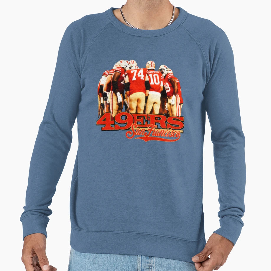 49Ers American Football Sweatshirt - Custom Art Print for Adults - T-Shirt, Sweatshirt, Hoodie