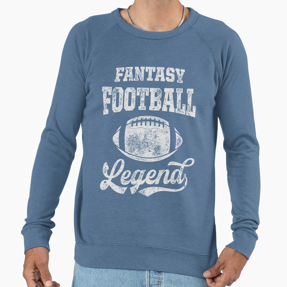Fantasy Football Legend Sports Lover T-Shirt - Fun Novelty Design Unisex - T-Shirt, Sweatshirt, Hoodie