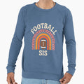 Leopard Sister Football Family Sweatshirt - Fun Novelty Design for Adults - T-Shirt, Sweatshirt, Hoodie