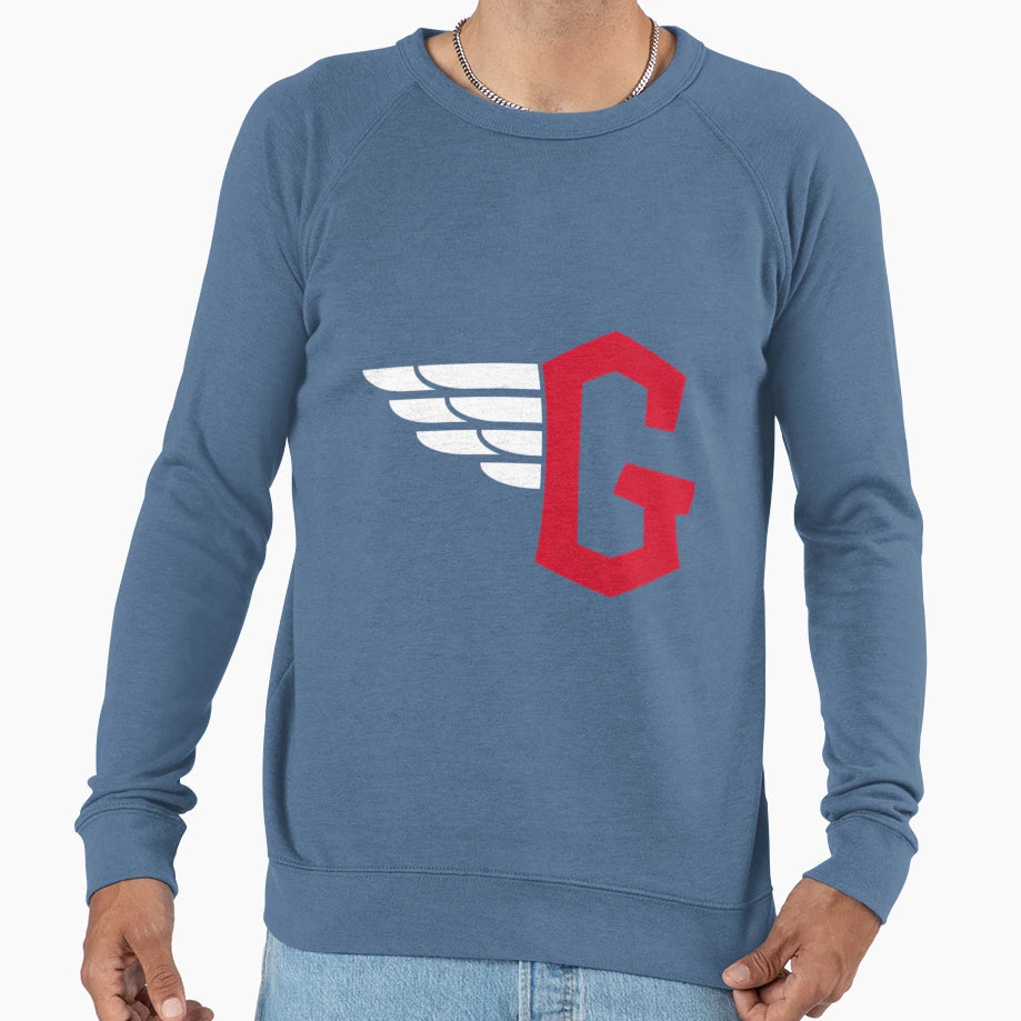 Cleveland Wings Logo Sweatshirt - Casual Everyday Wear Men Women - T-Shirt, Sweatshirt, Hoodie