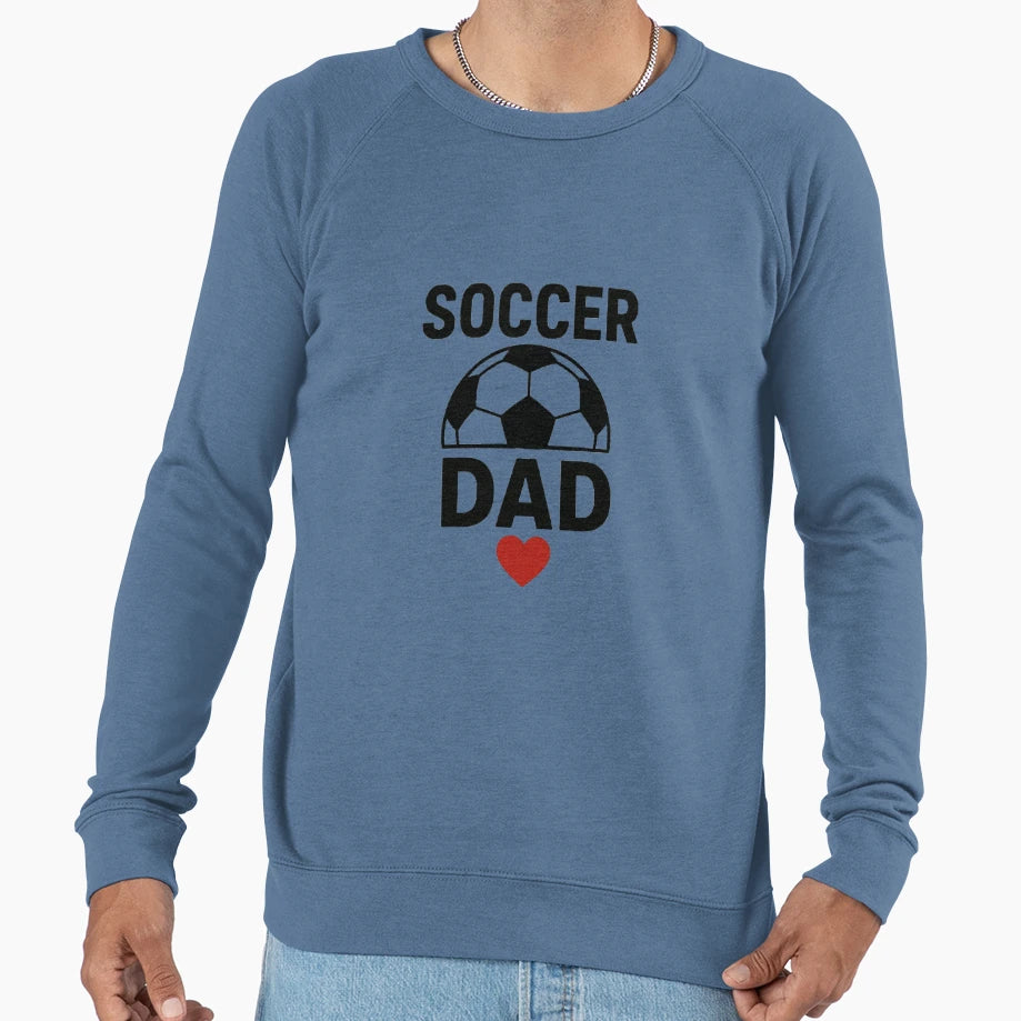 Soccer Dad Sweatshirt - Aesthetic Graphic Men Women - T-Shirt, Sweatshirt, Hoodie
