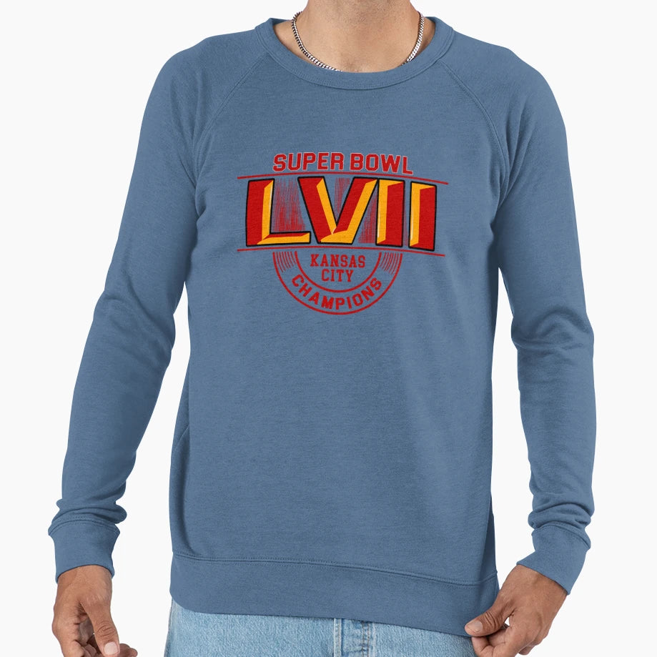Kansas City Chiefs Super Bowl Lvii Sweatshirt - Graphic Print Unisex - T-Shirt, Sweatshirt, Hoodie