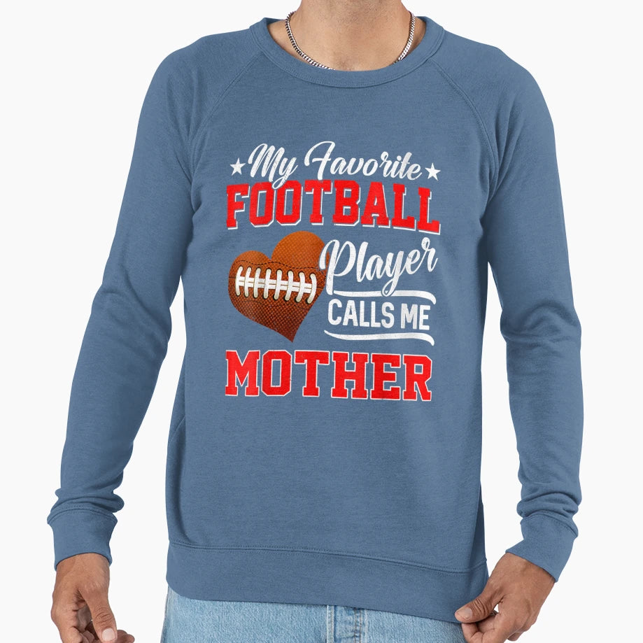 Heart My Favorite Football Player Sweatshirt - Fun Novelty Design Unisex - T-Shirt, Sweatshirt, Hoodie