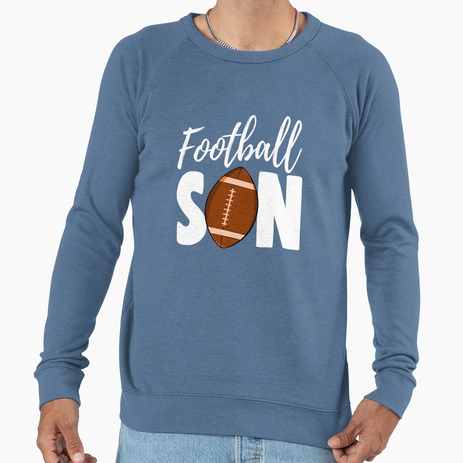Football Son Sweatshirt - Graphic Print Unisex - T-Shirt, Sweatshirt, Hoodie