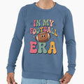 My Football Mom Era Funny Halloween Sweatshirt - Graphic Print for Adults - T-Shirt, Sweatshirt, Hoodie