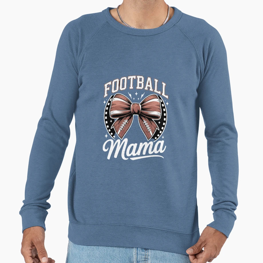 Coquette Bow American Football Sweatshirt - Aesthetic Graphic Men Women - T-Shirt, Sweatshirt, Hoodie