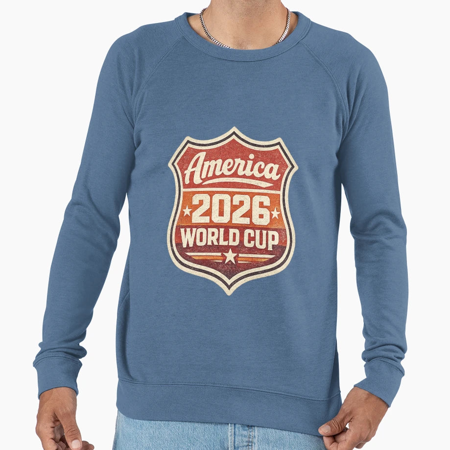 America 2026 World Cup Route 66 Sweatshirt - Fun Novelty Design Men Women - T-Shirt, Sweatshirt, Hoodie