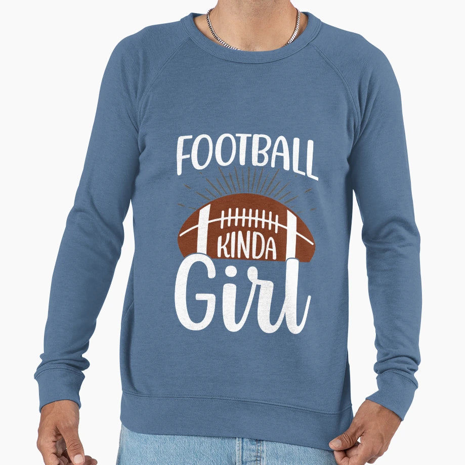 Football Lover American Football Sweatshirt - Minimalist Print Unisex - T-Shirt, Sweatshirt, Hoodie