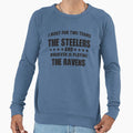 I Root Two Teams Steelers And Whoever Sweatshirt - Minimalist Print Unisex - T-Shirt, Sweatshirt, Hoodie