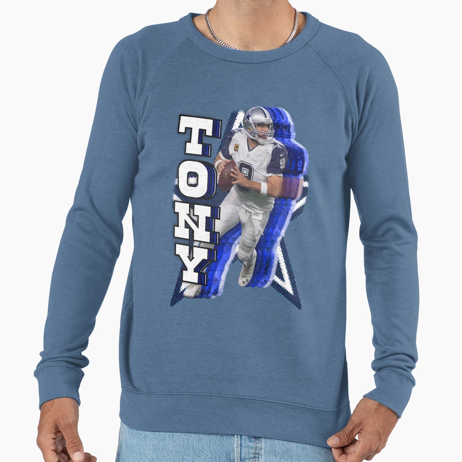 Dallas Cowboy Legend Tony Romo Sweatshirt - Novelty Apparel Men Women - T-Shirt, Sweatshirt, Hoodie