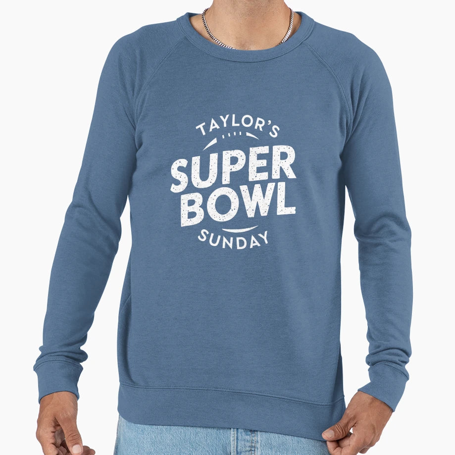 Taylor Super Bowl Sunday Sweatshirt - Novelty Apparel for Adults - T-Shirt, Sweatshirt, Hoodie