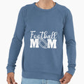 Football Mom Football Mom Grunge T-Shirt - Novelty Apparel for Adults - T-Shirt, Sweatshirt, Hoodie