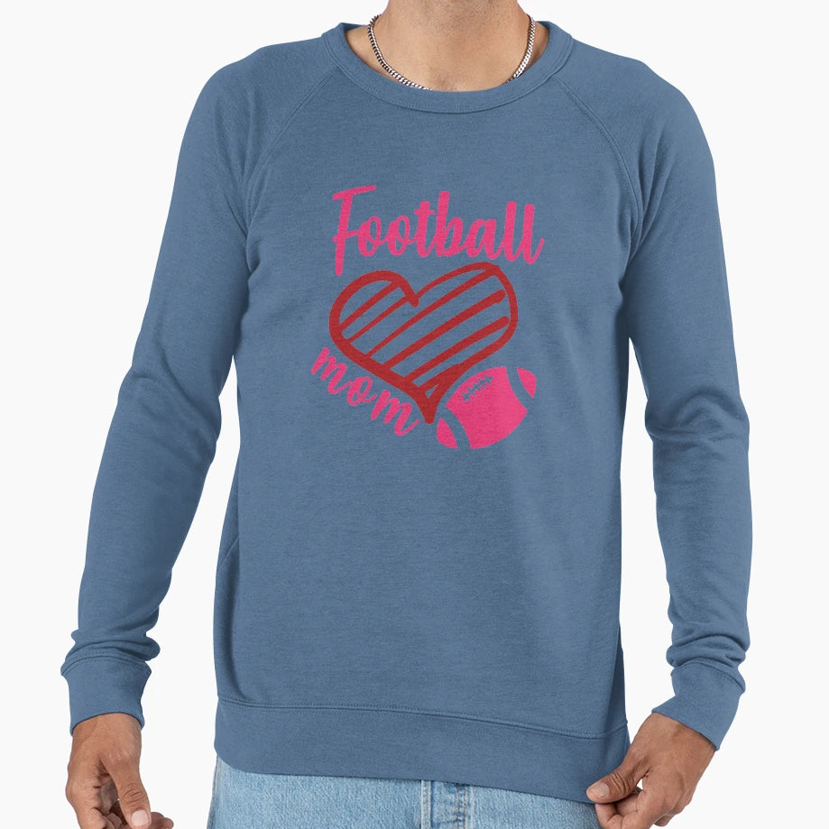 Football Mom Sweatshirt - Fun Novelty Design Unisex - T-Shirt, Sweatshirt, Hoodie
