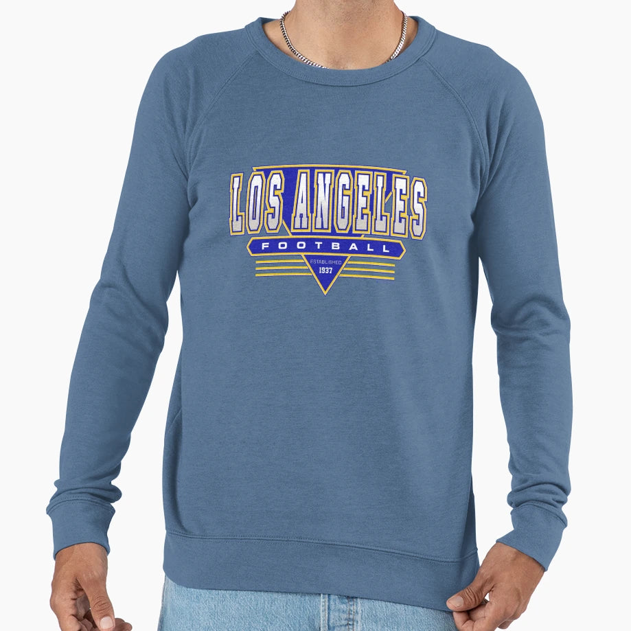 Los Angeles St Louis Football Rams Sweatshirt - Graphic Print for Adults - T-Shirt, Sweatshirt, Hoodie