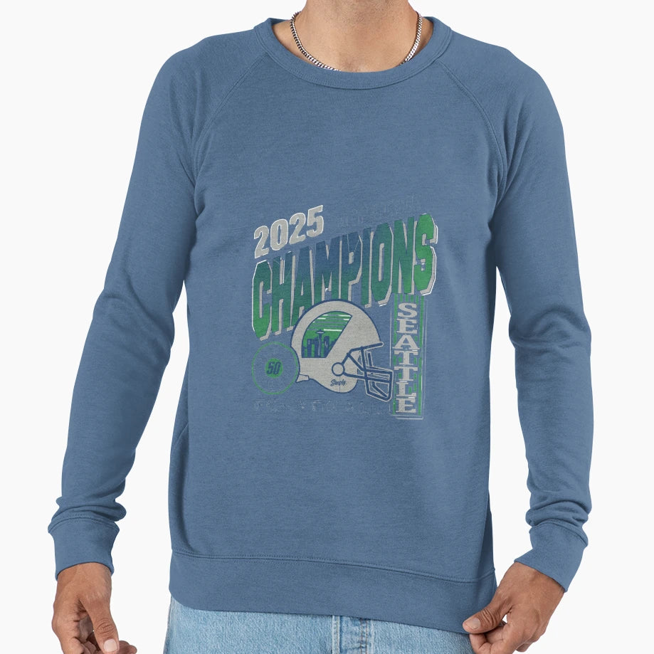 Seattle Seahawks Sweatshirt - Aesthetic Graphic for Adults - T-Shirt, Sweatshirt, Hoodie