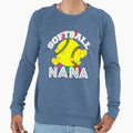 Softball Nana Rainbow Heart Sweatshirt - Novelty Apparel Unisex - T-Shirt, Sweatshirt, Hoodie