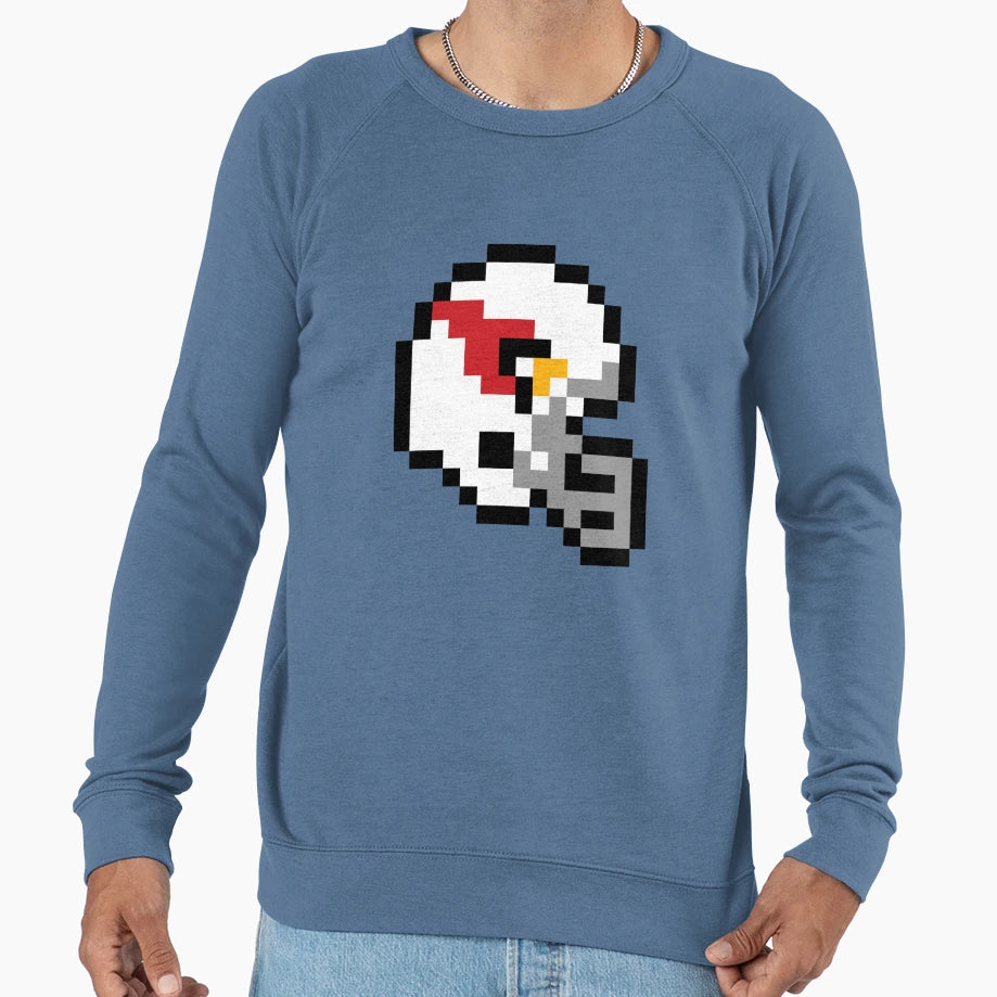 Arizona Cardinals 8 Bit Football Sweatshirt - Minimalist Print for Adults - T-Shirt, Sweatshirt, Hoodie